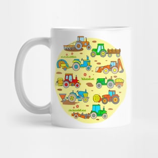 Tractors on the Farm Mug